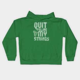 Quit Pulling My Strings Kids Hoodie